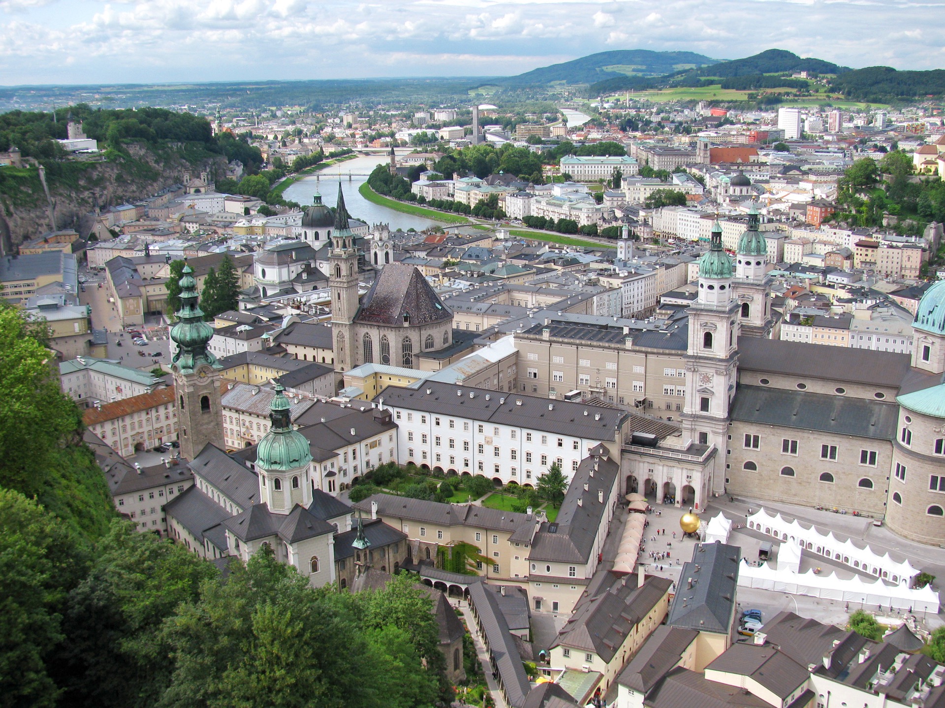 Übergeordnete Einflüsse auf die Stadtentwicklung Salzburgs