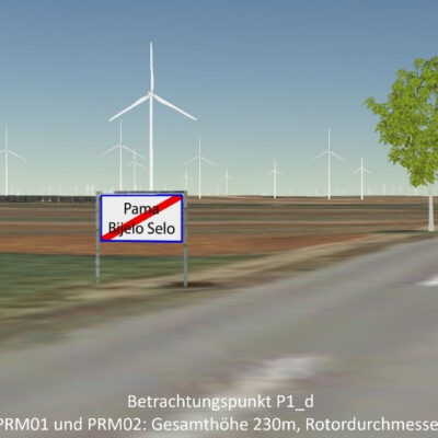 Windpark Pama – Standortbeurteilung der Höhenzonierung