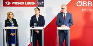 ÖIR bei der Pressekonferenz zur Stammstreckensperre der Wiener S-Bahn